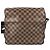 Borsa a tracolla Damier Naviglio di Louis Vuitton Marrone Damier ebene