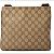 Borsa Messenger Gucci GG Plus Marrone Beige - vista 5