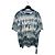 Camiseta Amiri estampada Tie & Dye Azul/Branco