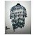 Camiseta Amiri estampada Tie & Dye Azul/Branco - vista 4