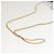 CHANEL Mini Matelassé Borsa a Catena cotone Blu Navy Oro CC Auth bs24235 D'oro - vista 7