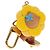 LOUIS VUITTON Petula Skate Charm Metall Gelb M00869 LV Auth 115991S