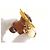 LOUIS VUITTON Petula Skate Charm Metall Gelb M00869 LV Auth 115991S - Ansicht 6