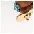 LOUIS VUITTON Petula Skate Charm Metall Gelb M00869 LV Auth 115991S - Ansicht 9