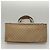 Céline CELINE Macadam Canvas Tote Bag Beige Gold Auth BD1818 Golden - Ansicht 5