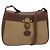 Borsa a Spalla GUCCI PVC Marrone Oro Auth ep8569 D'oro