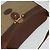 Borsa a Spalla GUCCI PVC Marrone Oro Auth ep8569 D'oro - vista 6