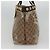 Borsa tote GG Crystal Gucci Beige 207291 Auth MX192 - vista 4
