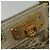 PRADA Borsa a mano in tela 2 vie Beige Oro Auth BD1555 D'oro - vista 18