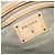 PRADA Borsa a mano in tela 2 vie Beige Oro Auth BD1555 D'oro - vista 19