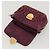 Borsa a Spalla PRADA in Pelle Viola Dorata Auth BD1517 D'oro Porpora - vista 19
