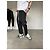 Rick Owens Lido 24 Cargo Cropped Pants Schwarz - vista 8