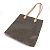 Borsa tote Carry It Monogram Louis Vuitton Marrone Monogramma - vista 3