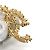 Spilla corsage in strass Chanel 23A CC Coco Mark Flower D'oro - vista 4
