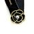 Spilla corsage in strass Chanel 23A CC Coco Mark Flower D'oro - vista 7