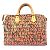 Borsa Speedy 30 Monogram Graffiti Louis Vuitton Arancione