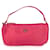 Bolso con placa de logo triangular Prada MV633 Rosa