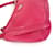 Bolso con placa de logo triangular Prada MV633 Rosa - vista 6