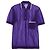 Polo de malla violeta Miu Miu Púrpura