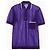 Polo de malla violeta Miu Miu Púrpura - vista 2