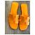 Hermès Mule Oran Arancione "tramonto" - vista 5