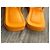 Hermès Mule Oran Arancione "tramonto" - vista 8
