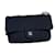 2.55 Chanel Handtasche aus schwarzem Baumwolle  - Ansicht 1