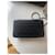 2.55 Chanel Handtasche aus schwarzem Baumwolle  - Ansicht 5