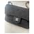 2.55 Chanel Handtasche aus schwarzem Baumwolle  - Ansicht 6
