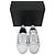Sneakers basse Alexander Wang Perry in pelle bianca Bianco Crudo - vista 11