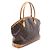 Louis Vuitton Monogram Lockit Horizontale Tote Bag M40104 Braun - Ansicht 2