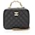 Chanel Lambskin Matelasse Top Handle 2way Shoulder Bag AS3319 Black Leather  ref.2157430