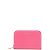 Monedero de cuero rosa Saint Laurent
