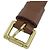 Cinghia a spalla in pelle marrone Louis Vuitton - vista 3