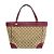 Gucci GG Canvas Mayfair Bandentasche Braun Beige Lila