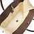 Borsa a spalla Gucci Sherry Line Interlocking G Bianco sporco - vista 3