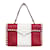 Sac à main à poignée unique Valentino Garavani Spike Lockstuds Blanc Rouge  - vue 1