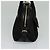 Borsa a mano in pelle Salvatore Ferragamo 2 vie nera e oro Auth MX189 Nero D'oro - vista 3