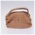 BALLY Borsa a Spalla in Pelle Trapuntata con Catena 2Set Marrone Beige Auth bs23601 - vista 10