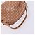 BALLY Borsa a Spalla in Pelle Trapuntata con Catena 2Set Marrone Beige Auth bs23601 - vista 13