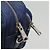 PRADA Sac à épaule matelassé en nylon bleu argent Auth KD263 Argenté - vue 8