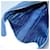 PRADA Sac à épaule matelassé en nylon bleu argent Auth KD263 Argenté - vue 9