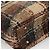 Borsa a mano Burberry Nova Check in lana marrone oro nero Auth BD1582 D'oro - vista 16