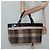 Borsa a mano Burberry Nova Check in lana marrone oro nero Auth BD1582 D'oro - vista 22