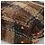 Borsa a mano Burberry Nova Check in lana marrone oro nero Auth BD1582 D'oro - vista 9