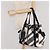 Borsa tote Burberry Nova Check Blue Label in lana bianca e oro Auth BD1813 Bianco D'oro - vista 22