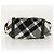 Borsa tote Burberry Nova Check Blue Label in lana bianca e oro Auth BD1813 Bianco D'oro - vista 5