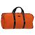Borsa Boston GUCCI in nylon arancione e nero Auth BD1263