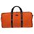 Borsa Boston GUCCI in nylon arancione e nero Auth BD1263 - vista 13