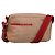 Borsa a spalla sportiva PRADA in tela beige rossa Auth MX065 Rosso